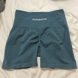 Alphalete Amplify Shorts in Rainfall